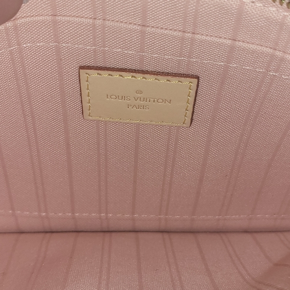 Louis Vuitton Neverfull Azur Tha Rose - Pouch only. - Picture 7 of 8